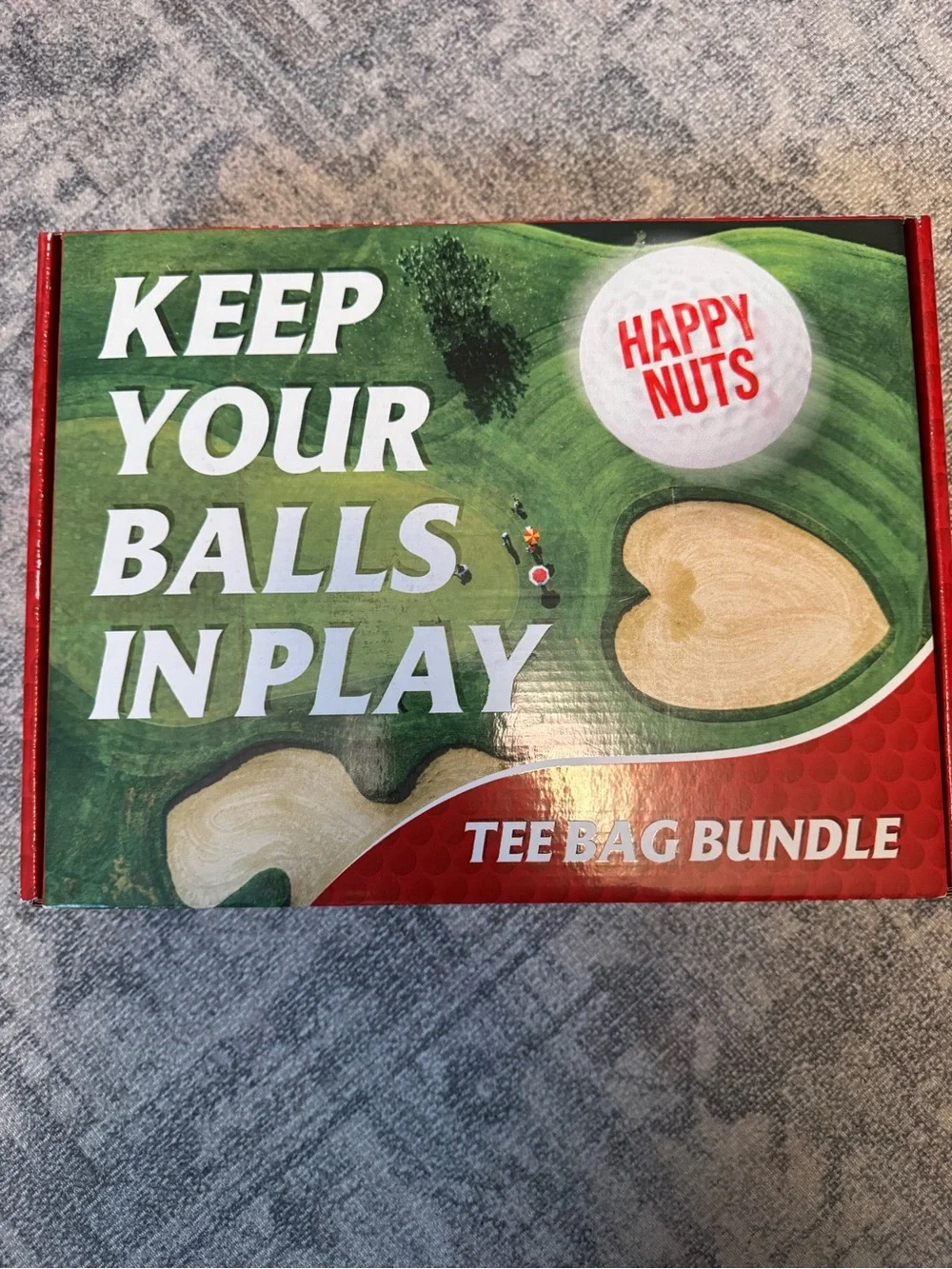 Happy Nuts Body & Nut Wash Gift Set - Red/White